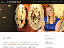 Tablet Screenshot of annelies.vredeveldt.com